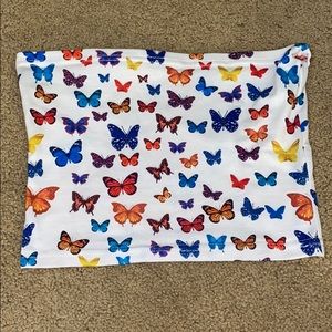 Butterfly tube top
